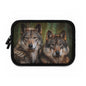 Wolf Laptop Sleeve - Wildlife Lover Gift, Cute Wolf Design, Stylish Tech Accessory, Nature-Inspired Sleeve, Perfect for Home Office