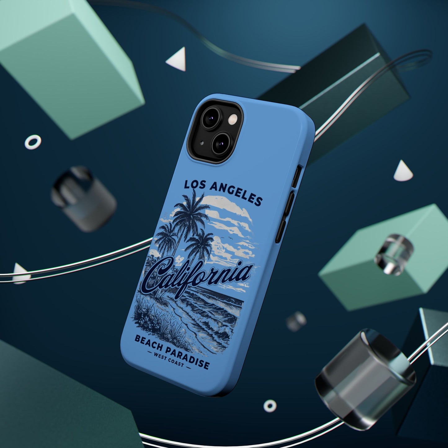 Phone Case — California Beach Paradise Magnetic Impact-Resistant Case