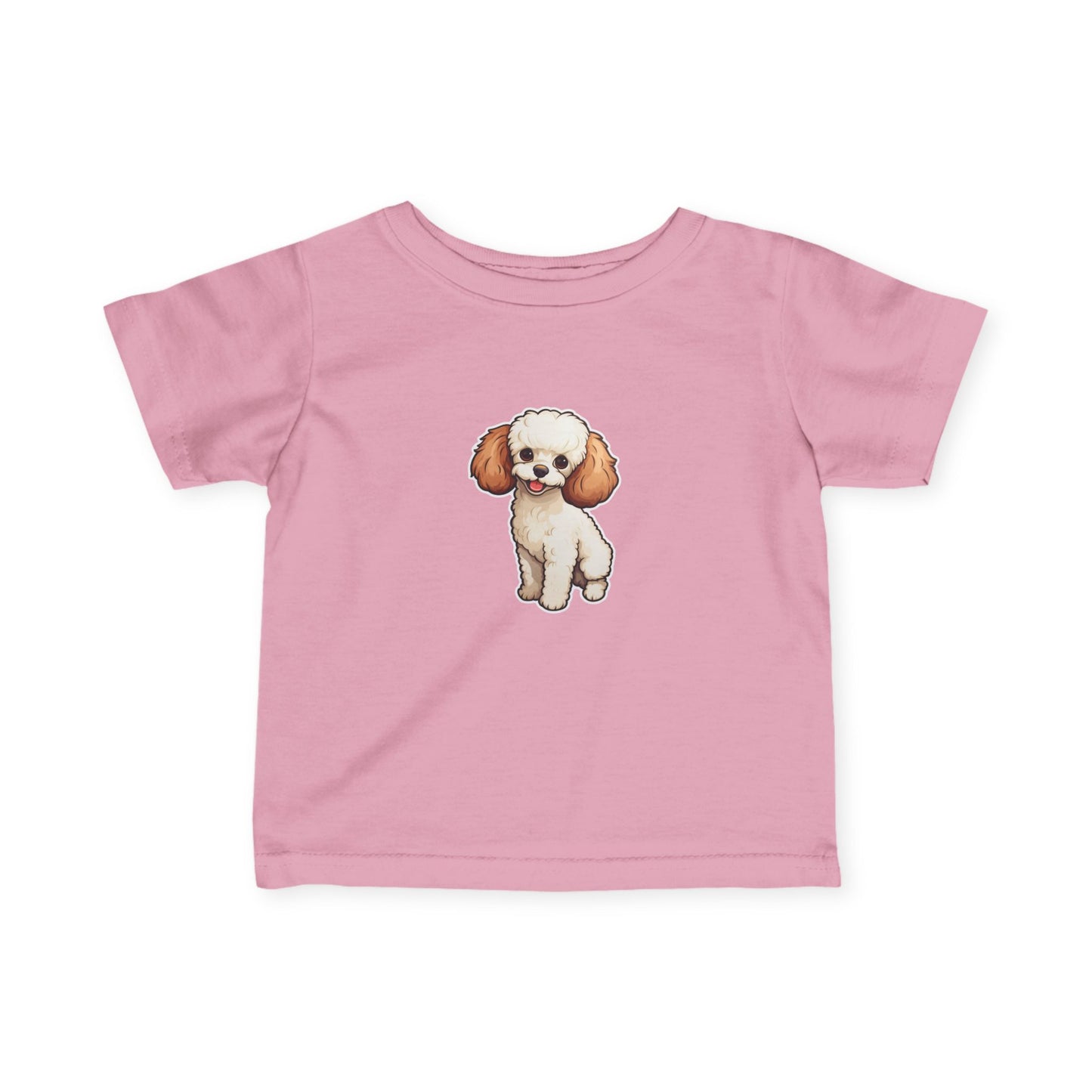Cute Puppy Infant Tee, Baby T-Shirt, Newborn Gift, Toddler Tee, Dog Lover Baby Clothes