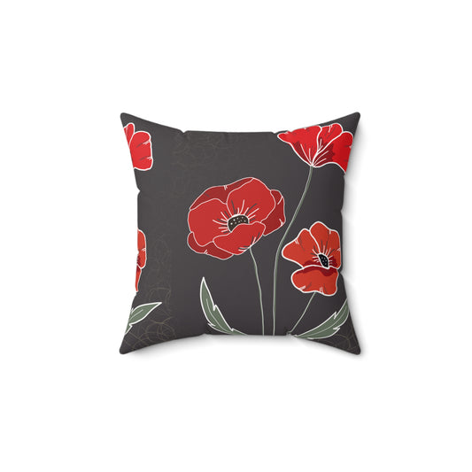 Spun Polyester Square Pillow