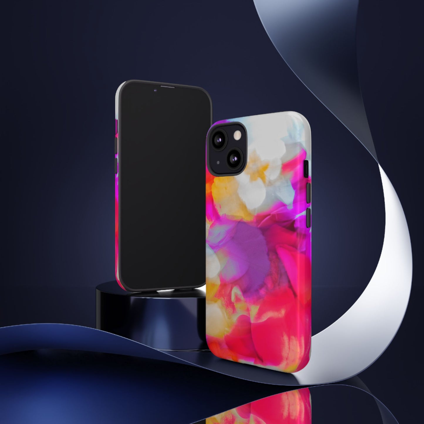Floral Phone Case: Stylish Art for Your Device, Tough Cases, Gift for Her, Flower Print, Trendy Accessories, Phone Protection
