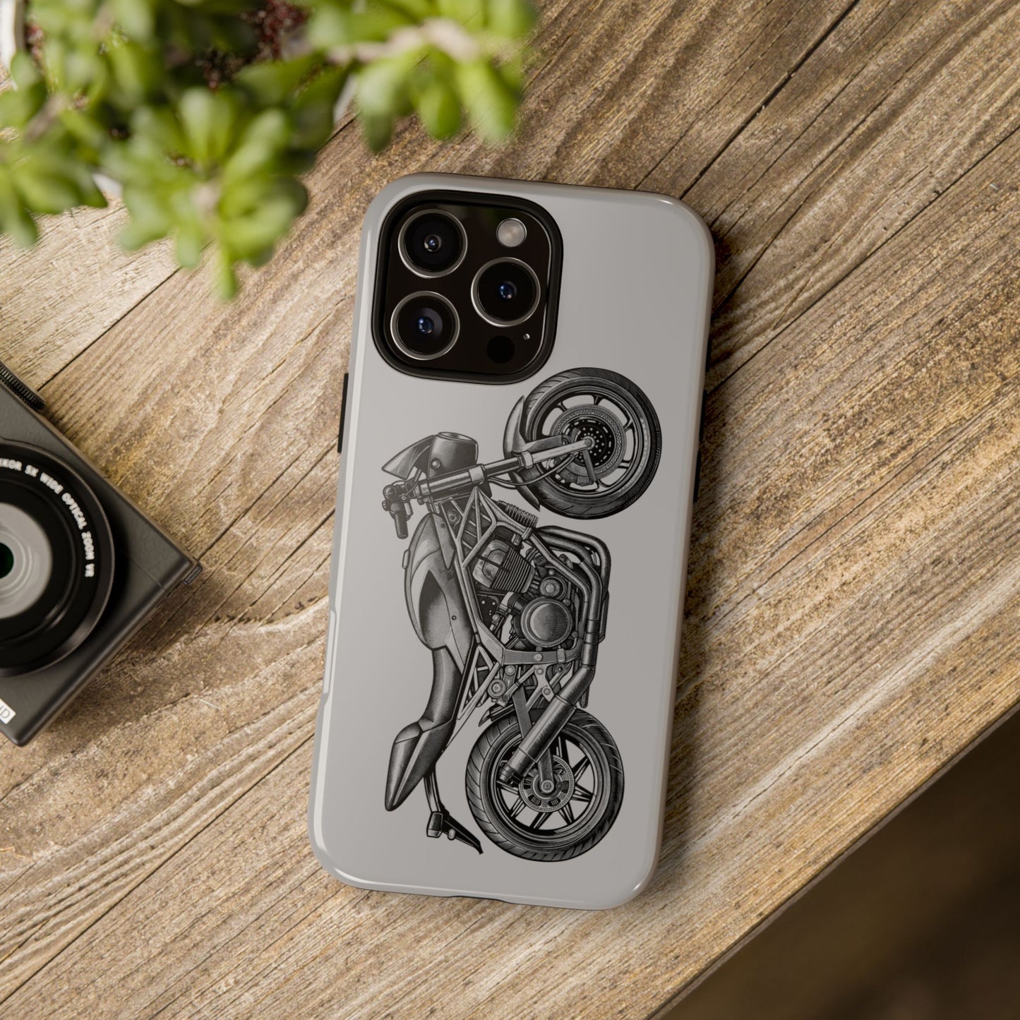 Motorcycle Phone Case - Tough Cases - Biker Gift, Motorcycle Lover, Custom Phone Cover, Unique Biker Accessory