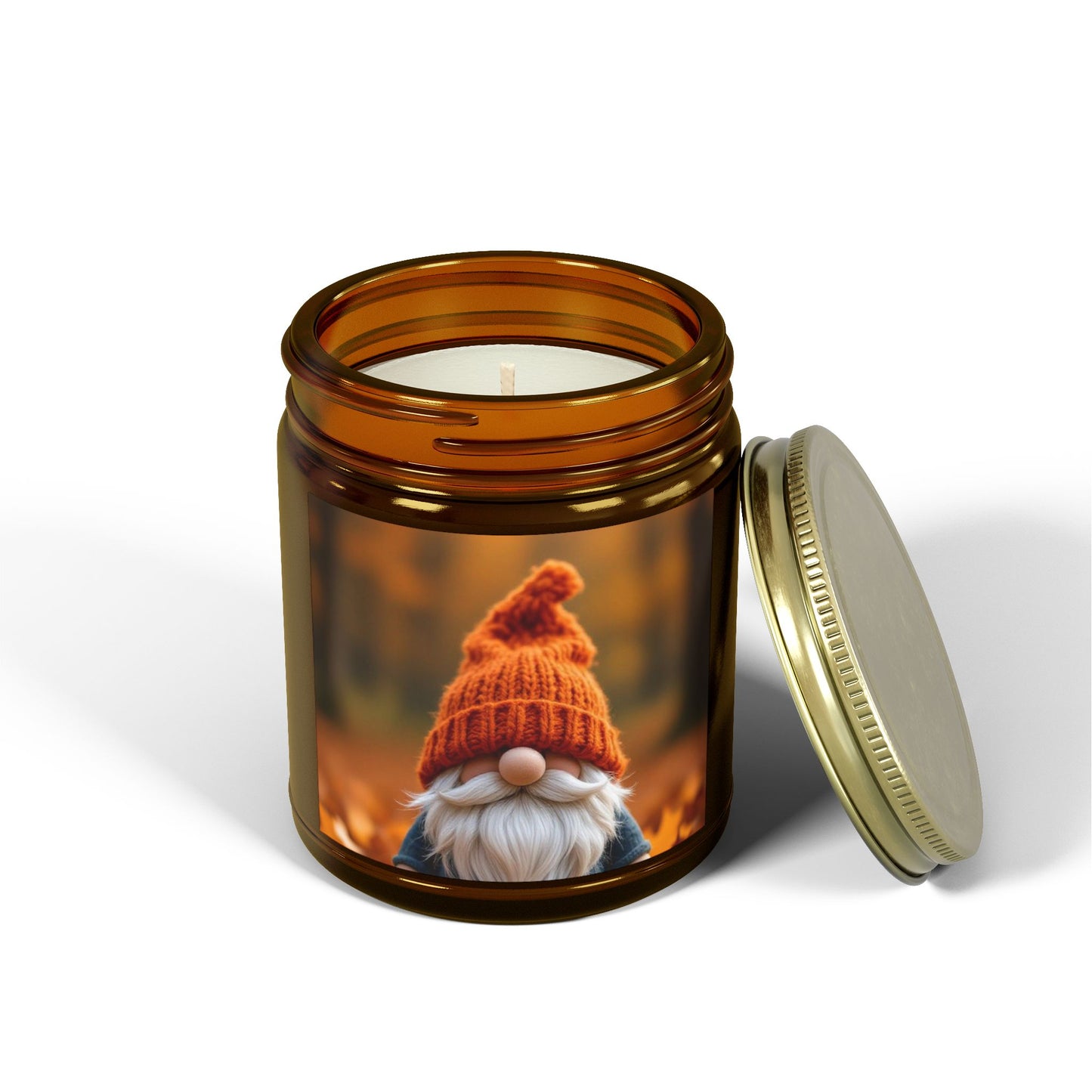 Autumn Gnome Scented Candles, Cozy Home Decor, Fall Gifts, Seasonal Aromatherapy, Relaxation, Thanksgiving Celebration