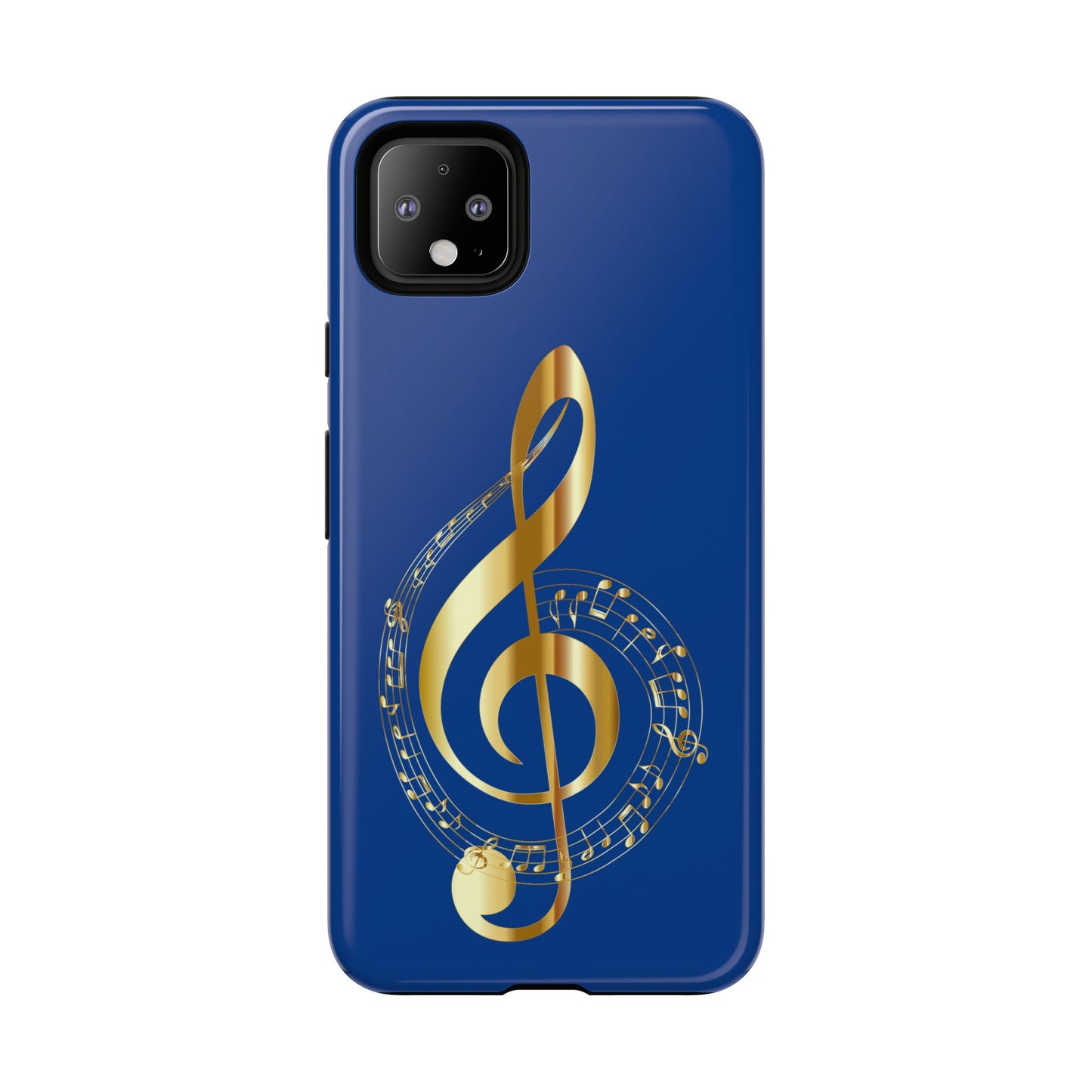 Tough Cases Blue and Gold Musical Note