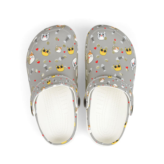 Fun Kid's EVA Foam Clogs - Playful Animal Print, Lightweight Summer Footwear, Perfect for Outdoor Adventures, Beach, and Pool