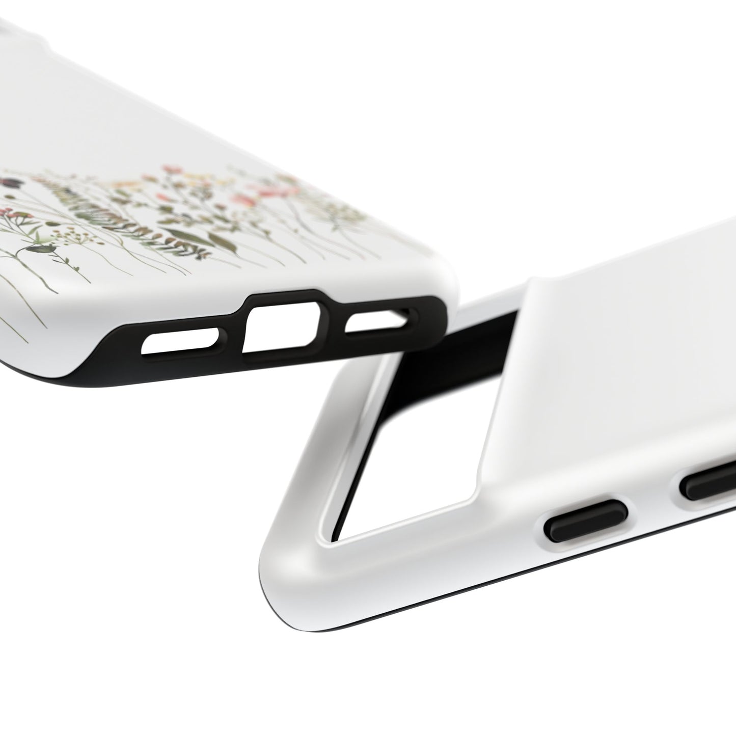 Floral Phone Case - Tough Cases for Nature Lovers, Stylish Floral Design, Phone Protection, Gifts for Her, Eco-Friendly Tech Accessories