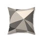 Geometric Pattern Throw Pillow, Modern Home Decor, Cozy Living Room Accent, Artistic Gift Idea, Versatile Cushion