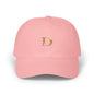 Classic Gold Initial Dad Cap - Letter D
