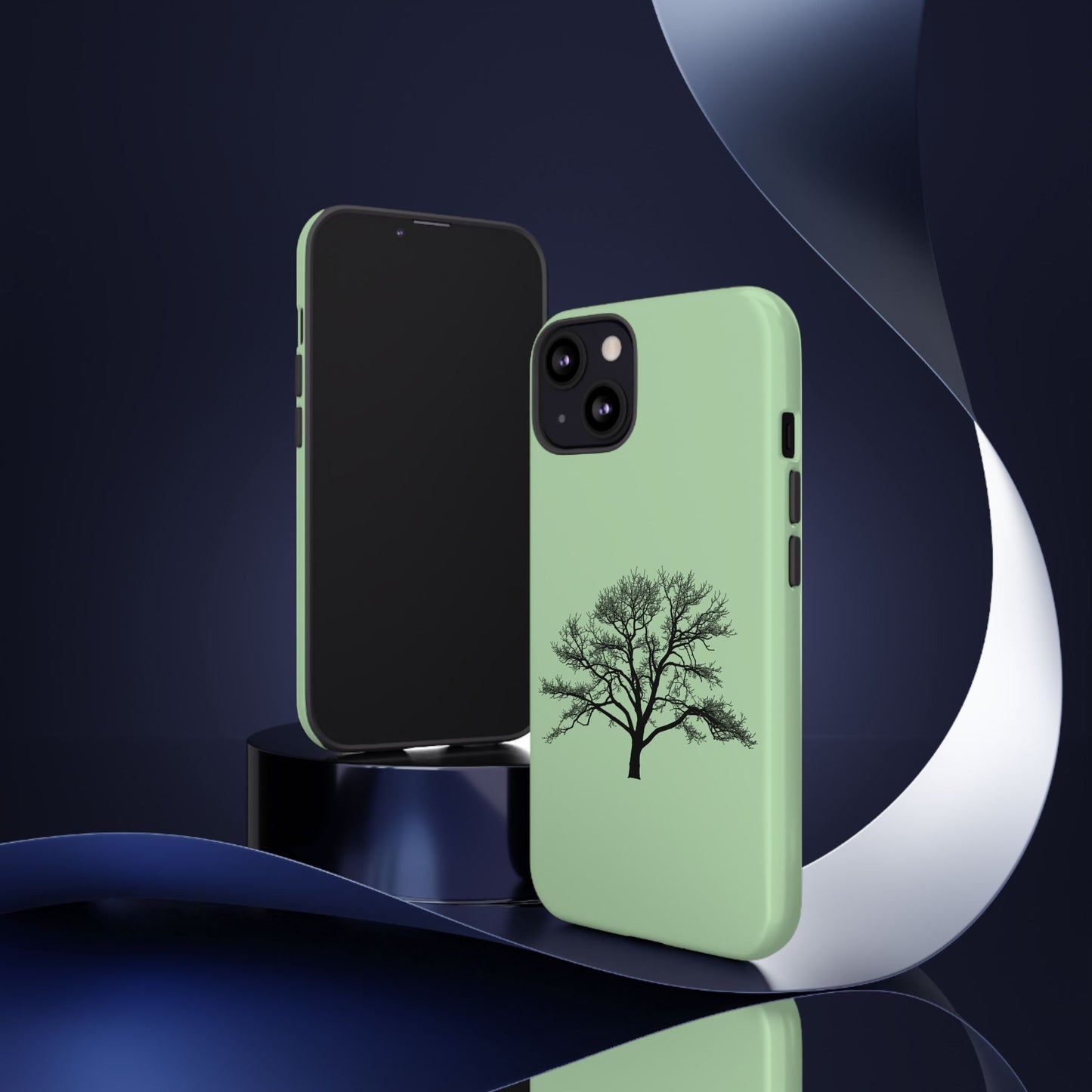 Minimalist Tree Phone Case, Nature-Inspired Phone Cover, Eco-Friendly Cell Phone Accessory, Perfect Gift for Nature Lovers