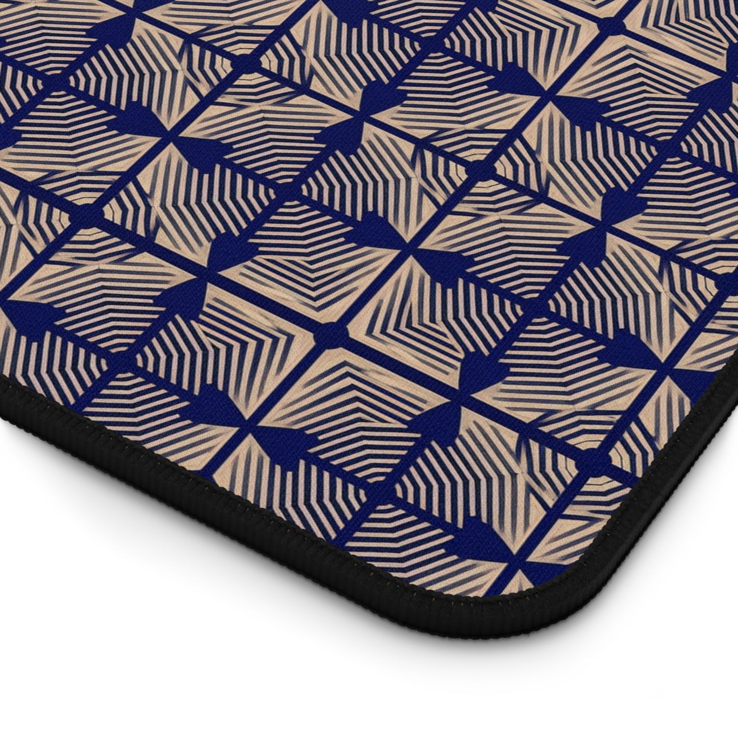 Elegant Geometric Desk Mat for Stylish Workspaces