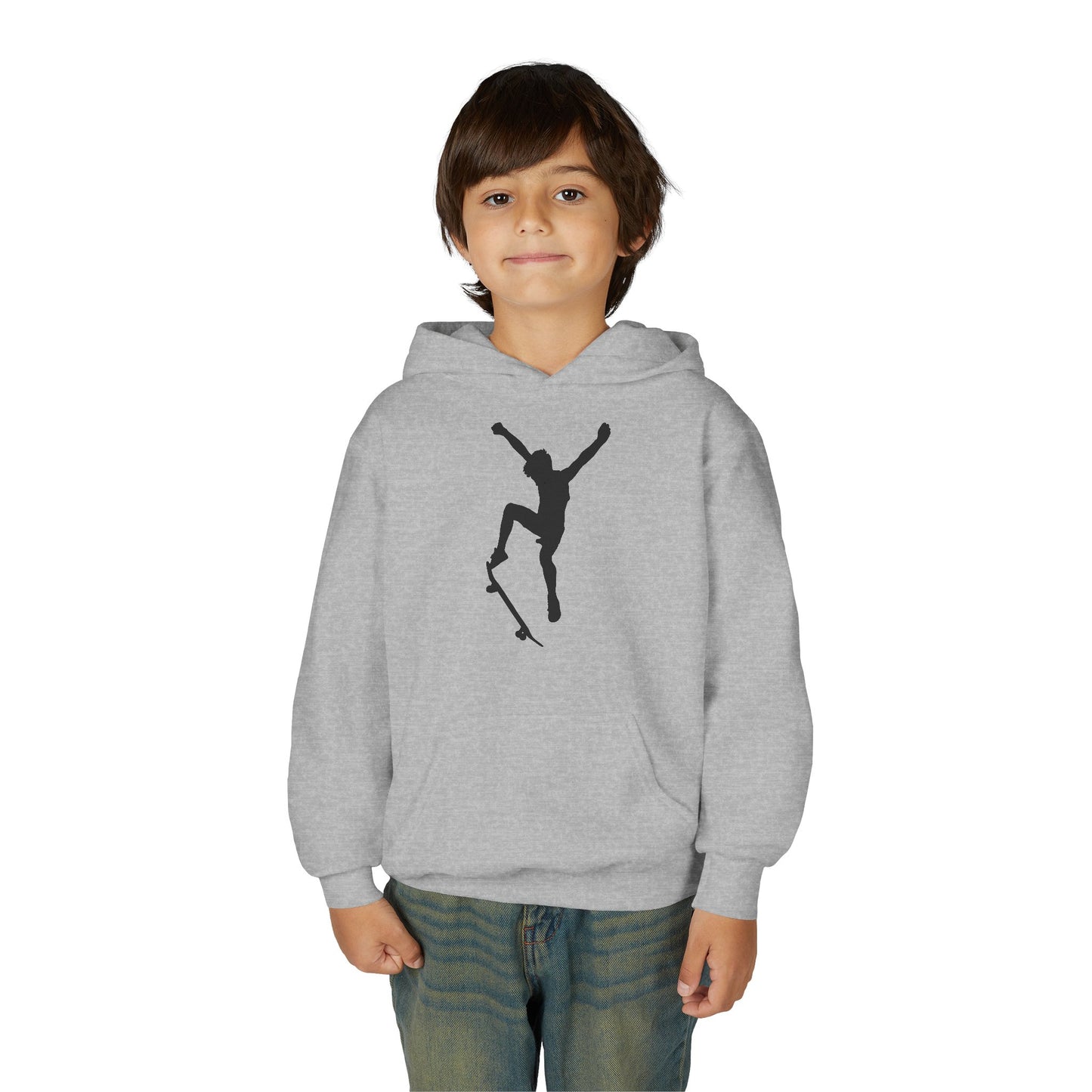 Youth Heavy Blend Hooded Sweatshirt- Skateboard