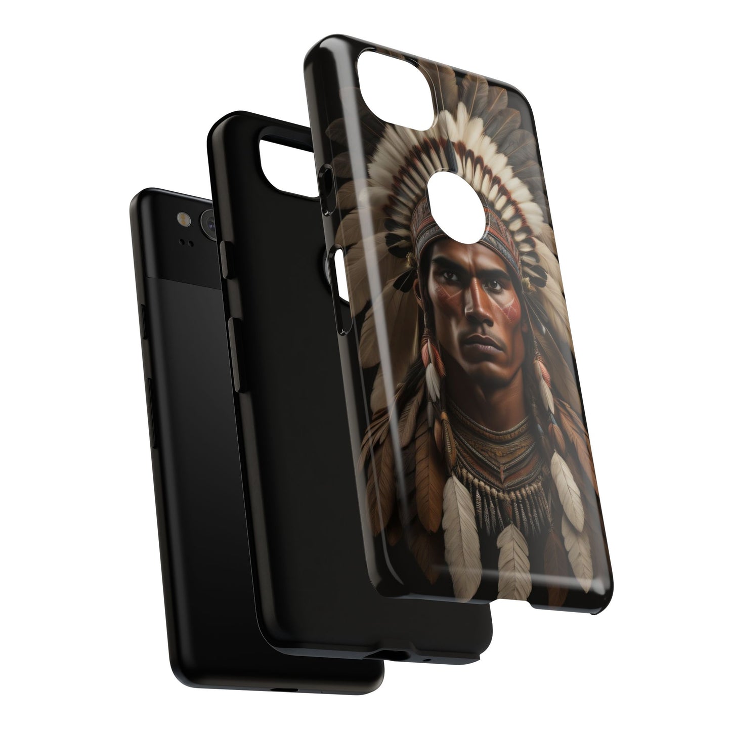 Native American Art Phone Case, Strong Culture Design, Unique Gift for Him or Her, Tough Cases, Customizable Protector, Tribal Style