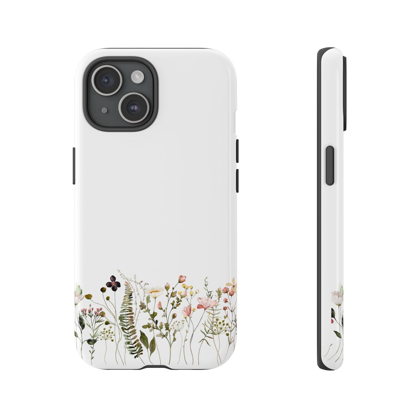 Floral Phone Case - Tough Cases for Nature Lovers, Stylish Floral Design, Phone Protection, Gifts for Her, Eco-Friendly Tech Accessories