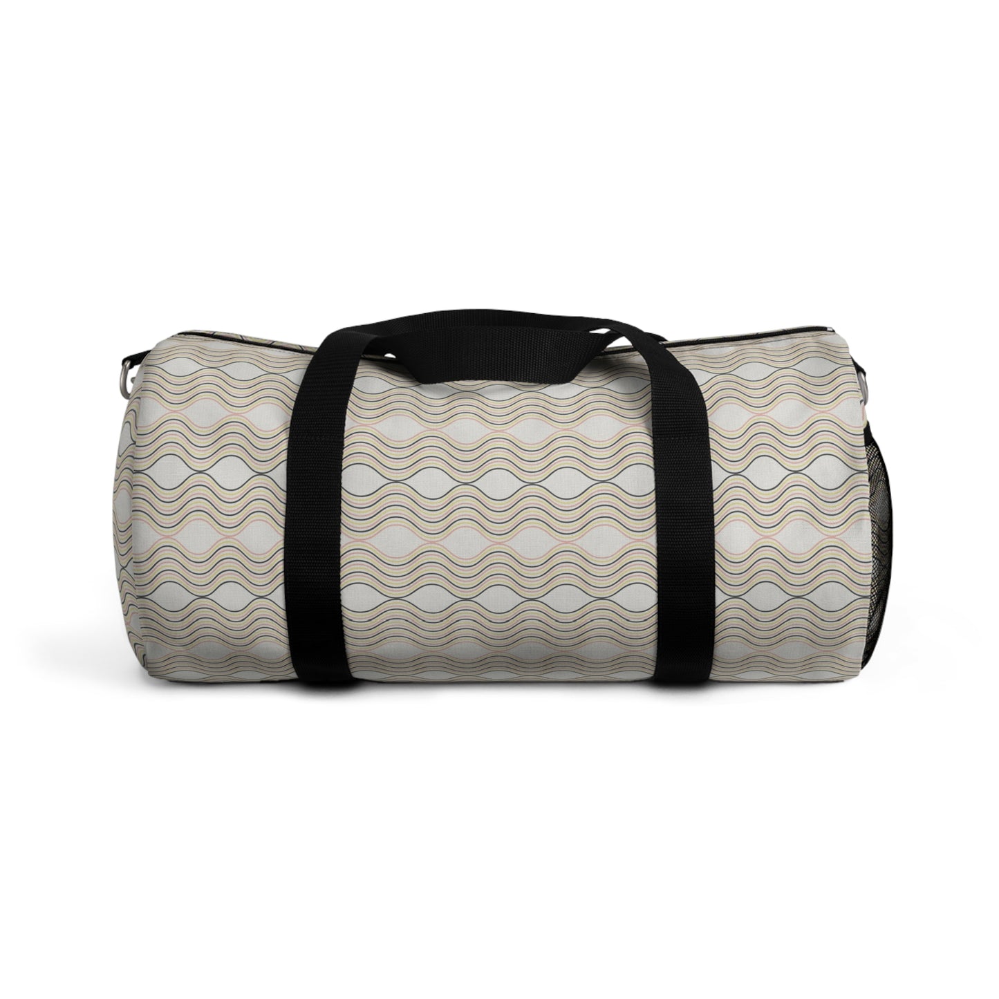 Stylish Wave Print Duffel Bag for Gym, Travel, Weekend Getaways, Stylish Duffel, Sport Bag, Travel Luggage, Fitness Gear