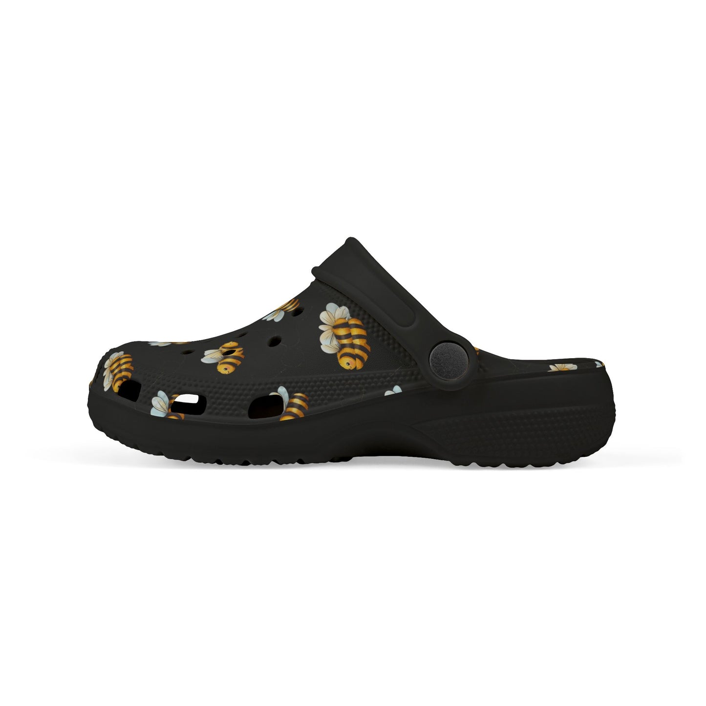 Bee-themed Kid's EVA Foam Clogs, Lightweight Comfort Shoes, Fun Summer Sandals, Durable Kids Footwear, Garden Party Accessories