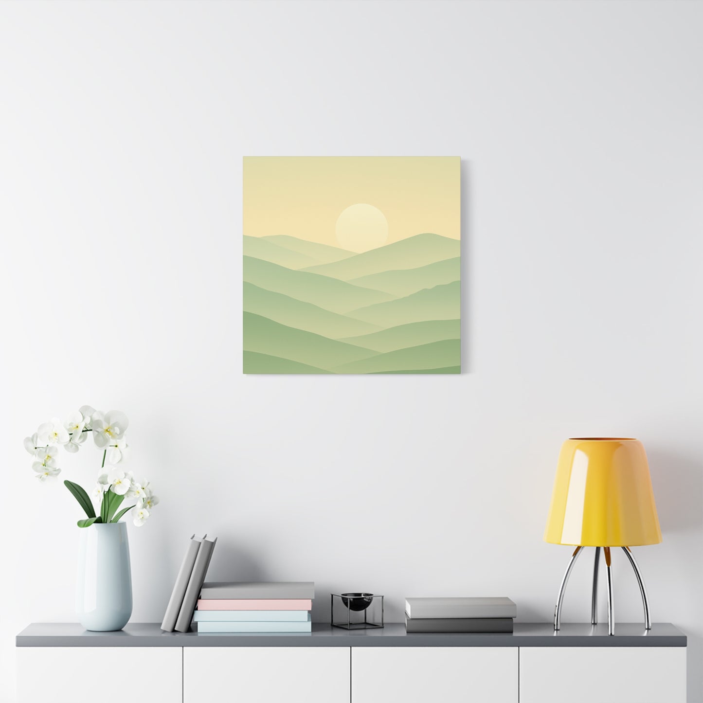 Matte Canvas, Stretched, 1.25" Sunset or Sunrise