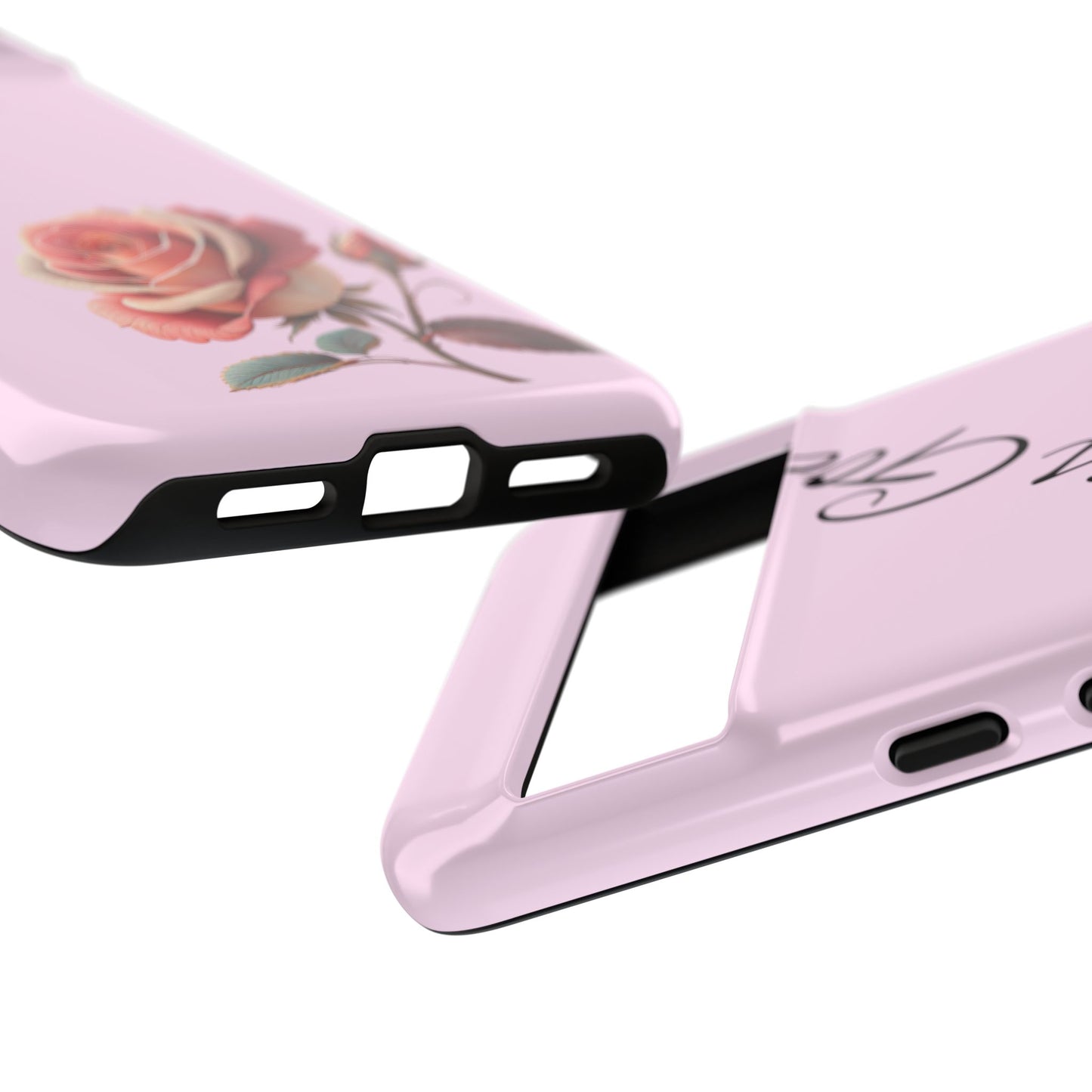 Roses & Positivity Phone Case - Floral Design, Life is Good, Tough Cases for Everyday Wear, Gift for Friends, Mother's Day, Spring [...]