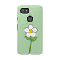 Floral Phone Case - Tough Cases for Nature Lovers, Cute Green Flower Design, iPhone Cover, Gift for Her, Spring Accessories