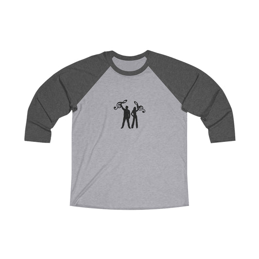 Unisex Tri-Blend 3\4 Raglan Tee