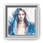Framed Canvas Art Print, Spiritual Decor, Religious Artwork, Wall Decor, Gift for Faith, Elegant Home Decoration