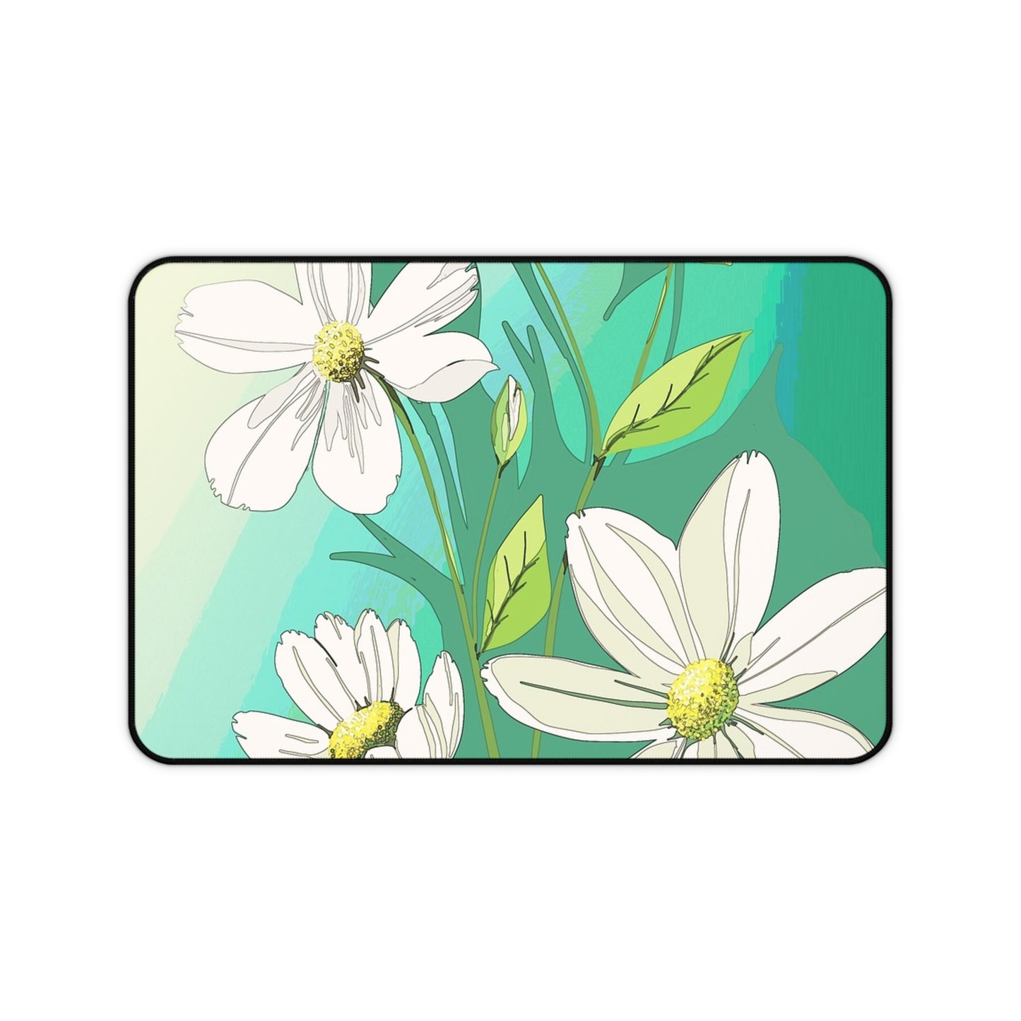 Floral Desk Mat - Elegant Workspace Décor, Office Accessories, Gift for Her, Home Office Decor, Teacher Supplies, Eco-Friendly Mat