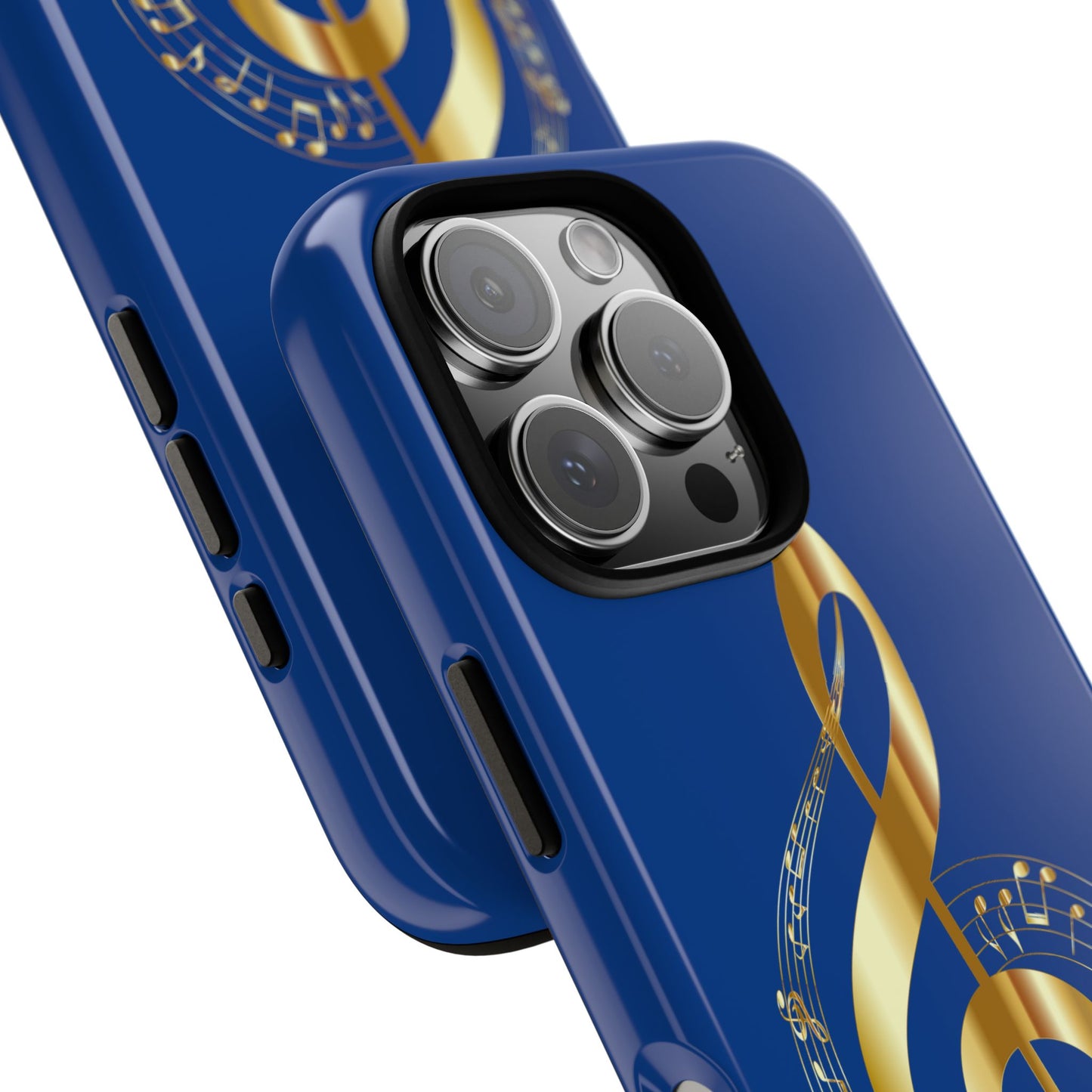 Tough Cases Blue and Gold Musical Note
