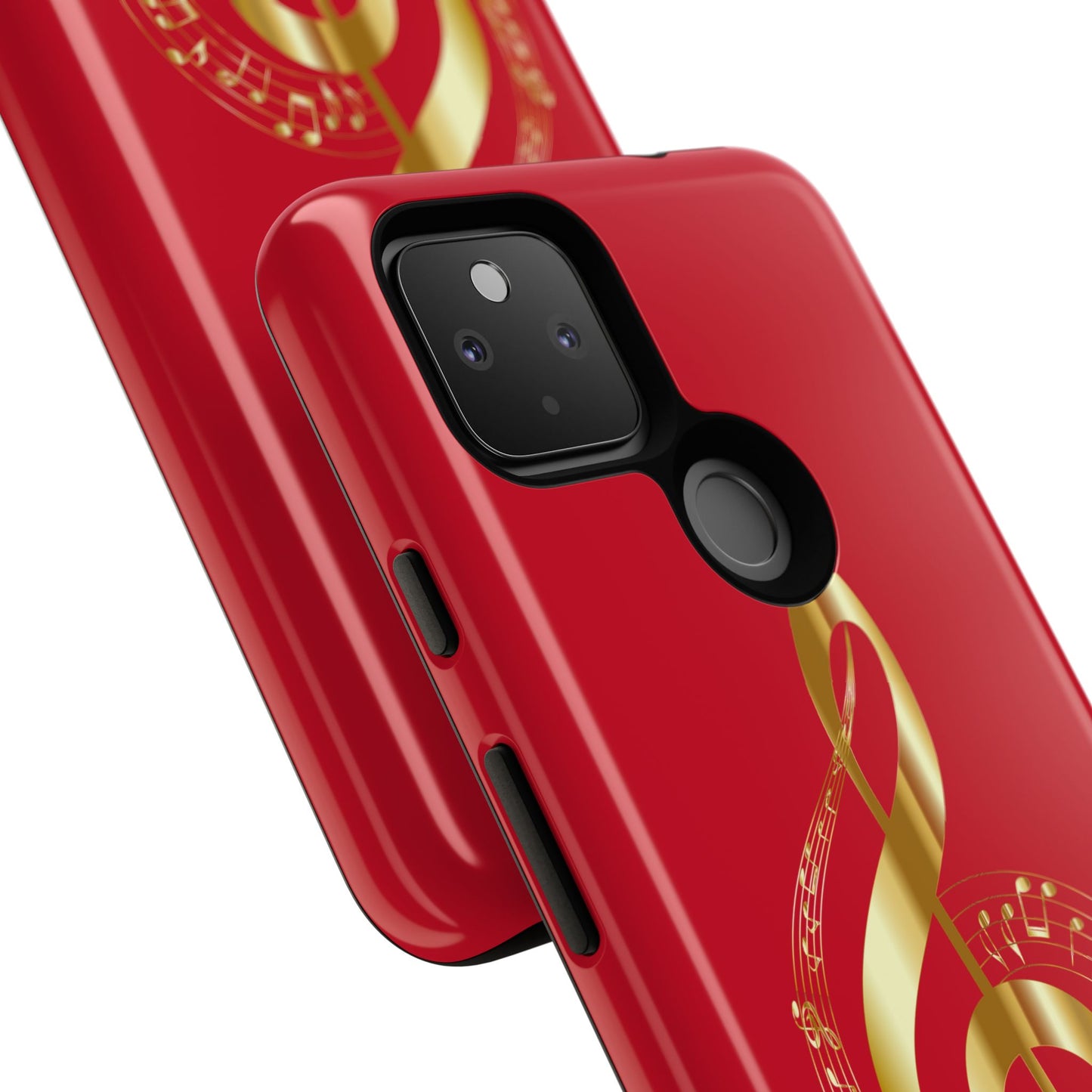 Tough Cases - Red Musical Note
