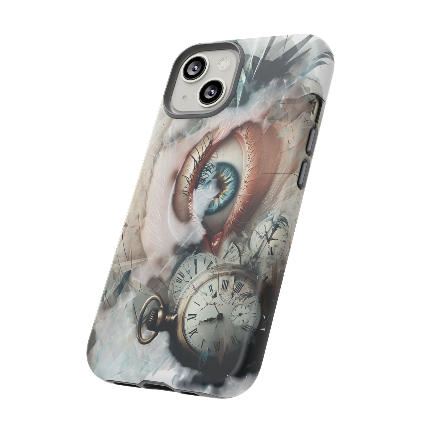 Artistic Eye Phone Case, Unique Smartphone Cover, Whimsical Gift for Art Lovers, Trendy Tech Accessory, Birthday Present, Holiday Gift