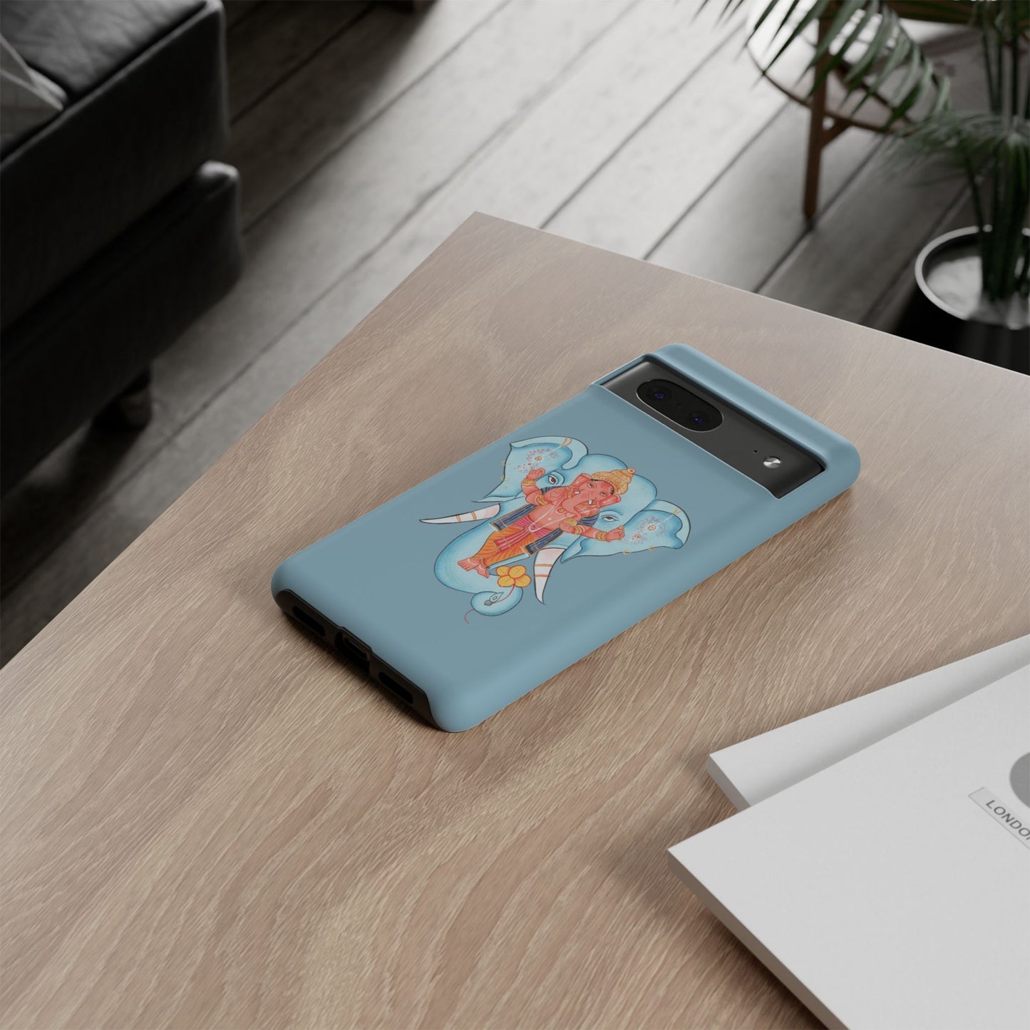 Tough Cases: Ganesh-Inspired Phone Case, Bohemian Phone Cover, Hindu Art Accessory, Festival Gift, Protective Phone Shell