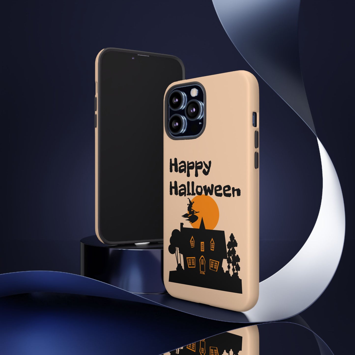 Halloween Phone Case, Spooky Mobile Cover, Tough Case for Phone, Witch Design, Fall Decor, Unique Gift for Halloween