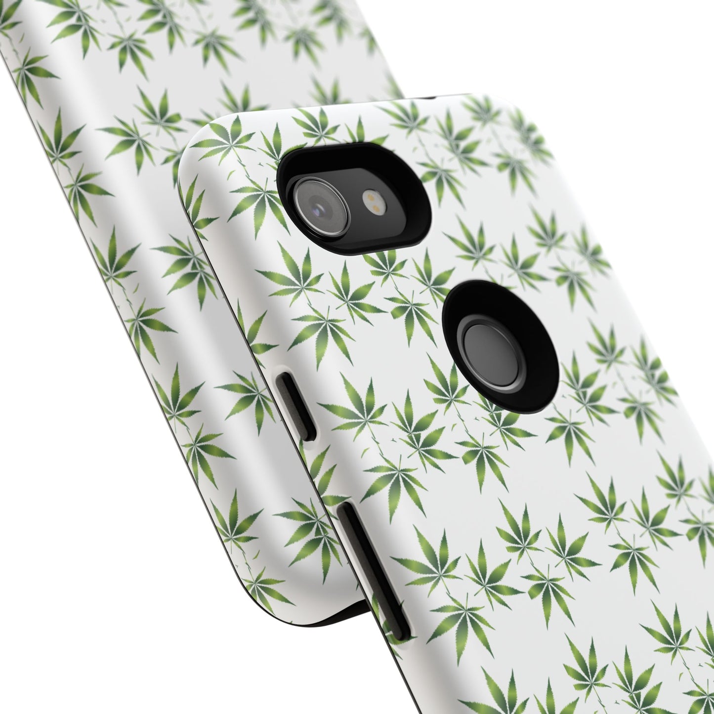 Stylish Phone Case with Cannabis Leaf Design, Durable Phone Cover, Gift for Stoner Friends, Unique Phone Accessory, Nature-Inspired Design
