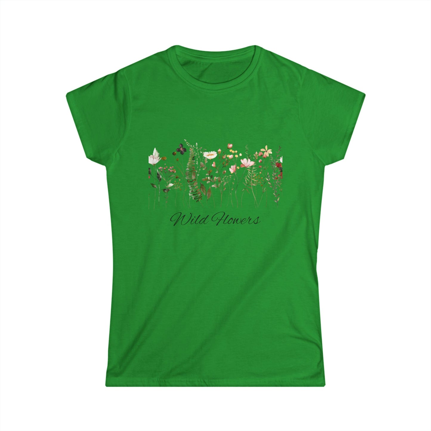 Women's Softstyle Tee Wildflowers