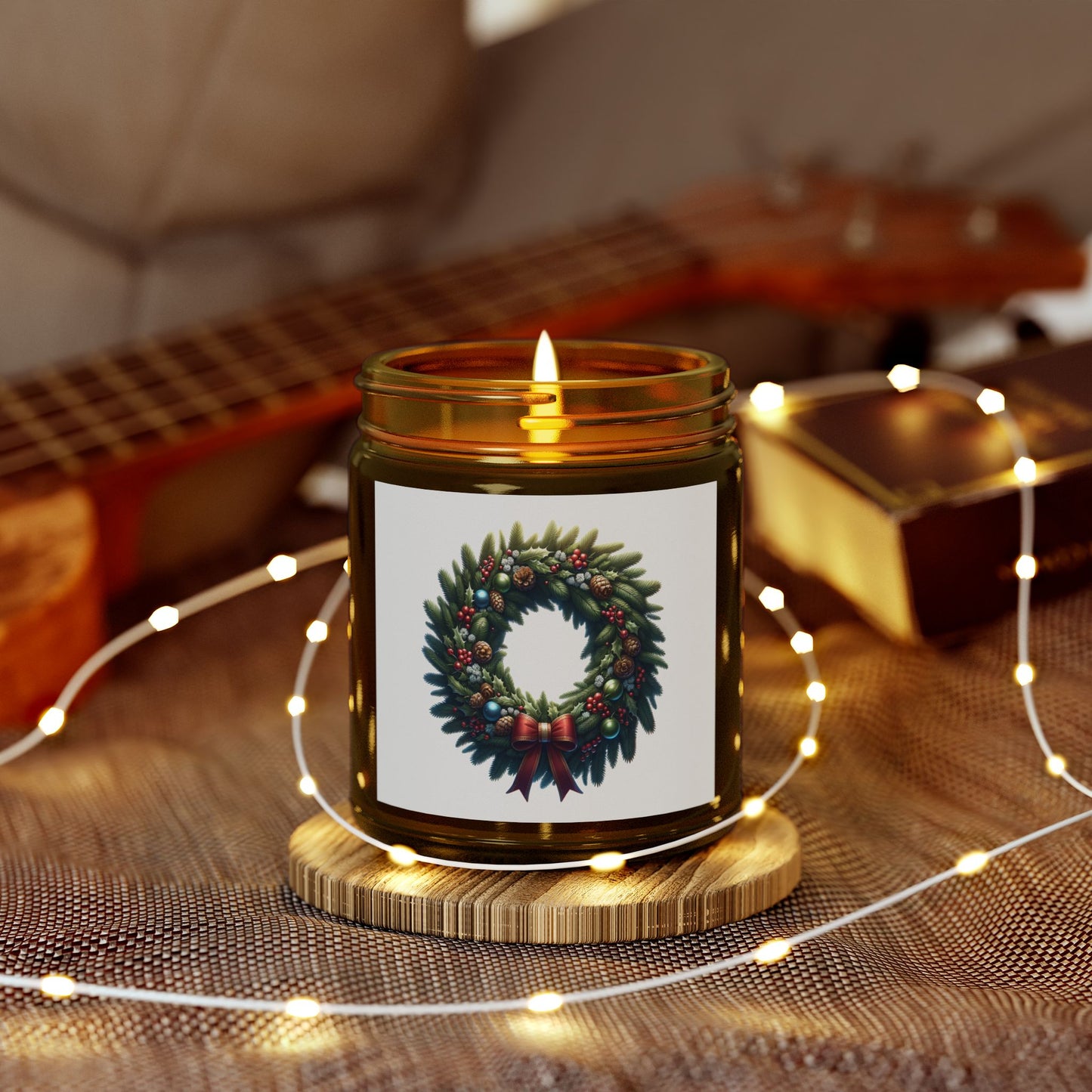 Scented Candles, Coconut Apricot Wax (4oz, 9oz)