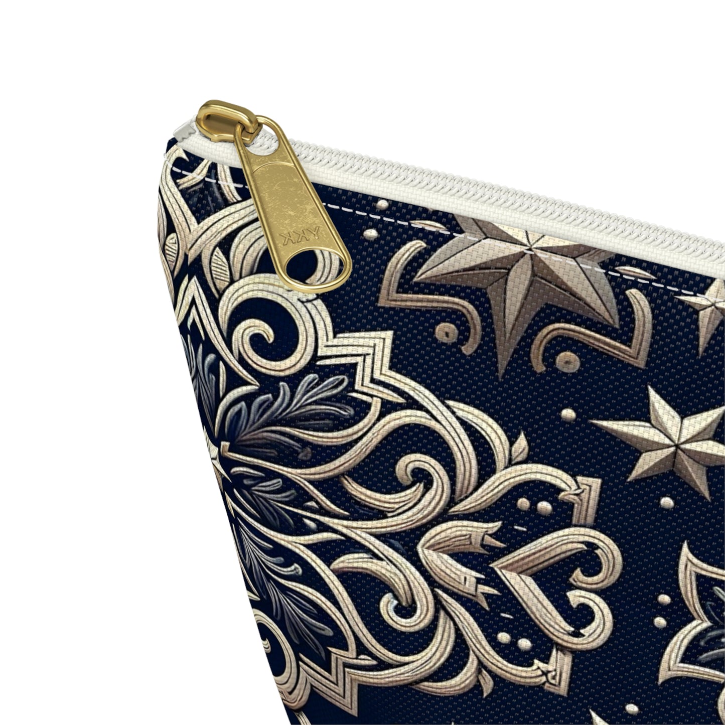 Elegant Starry Pattern Accessory Pouch | Makeup Bag, Travel Organizer, Gift for Her, Stylish Storage, Cosmetology Essentials