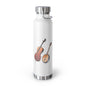 Musical Instruments Water Bottle | Copper Vacuum Insulated Bottle | Gift for Musicians, Music Lovers, Durable Travel Mug, Concert [...]