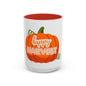 Happy Harvest Pumpkin Coffee Mug, Fall Mug, Seasonal Decor, Gift for Coffee Lovers, Autumn Vibes, Halloween Decoration