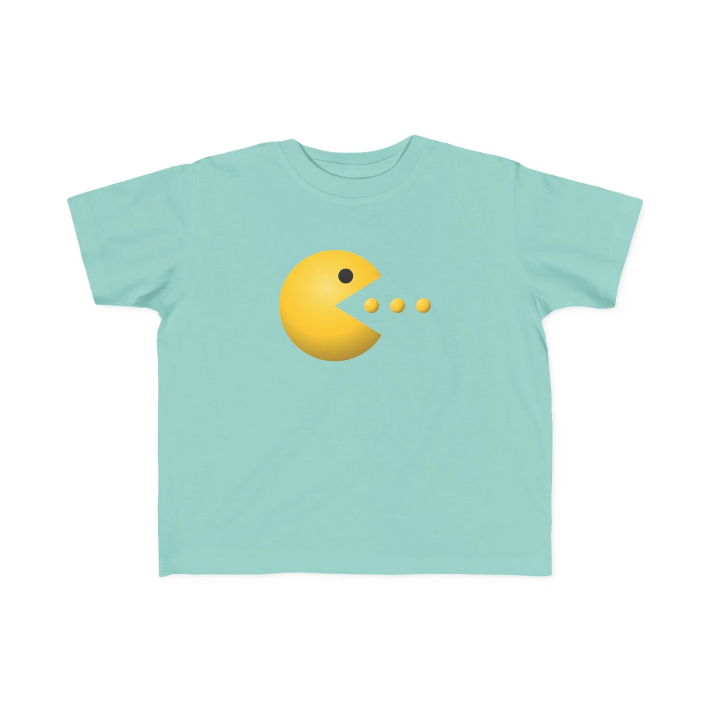 Pac-Man Toddler Tee - Fun & Playful Jersey Shirt for Kids, Video Game Themed Gift for Birthdays, Summer Play, or Creative Outfits