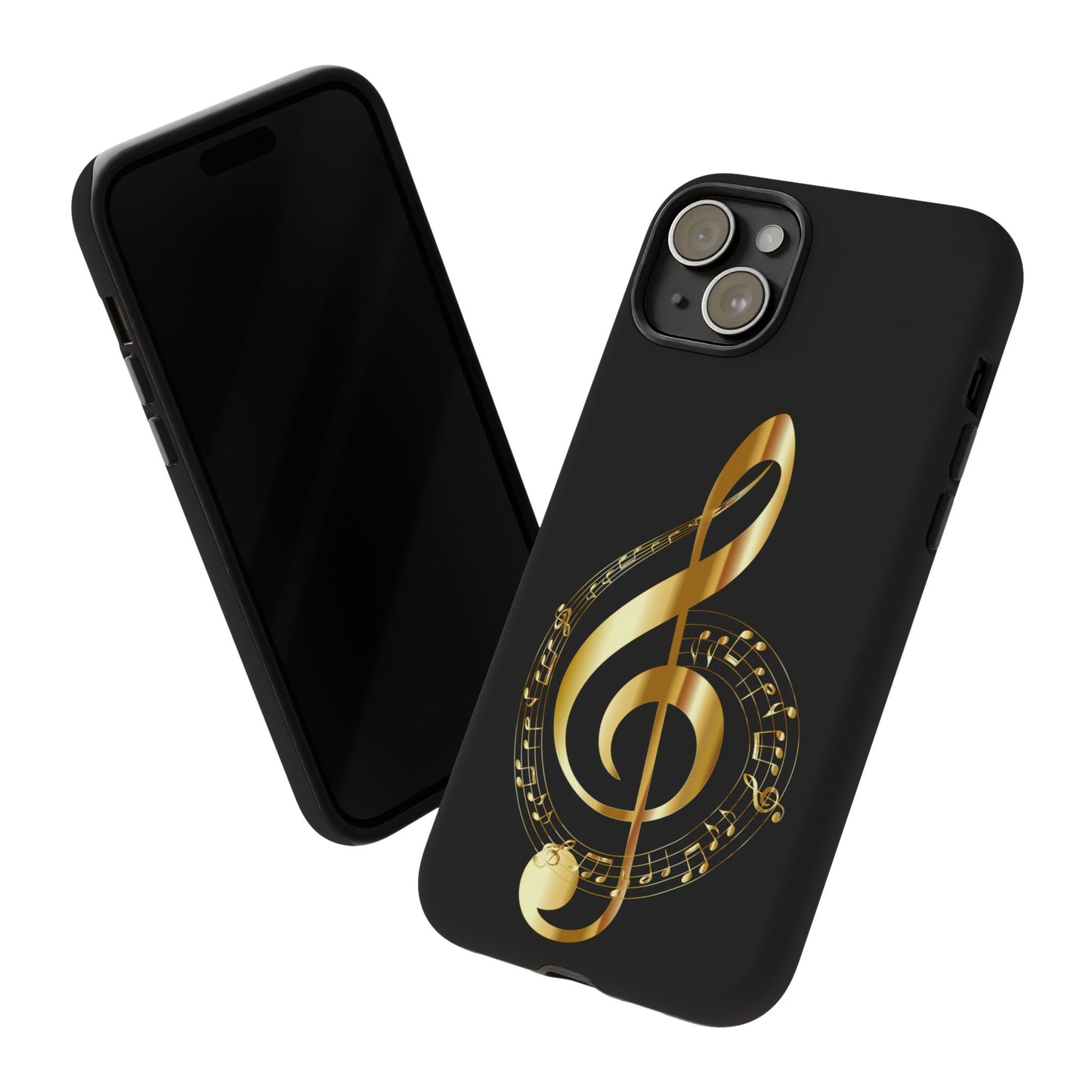 Tough Cases black gold musical Note
