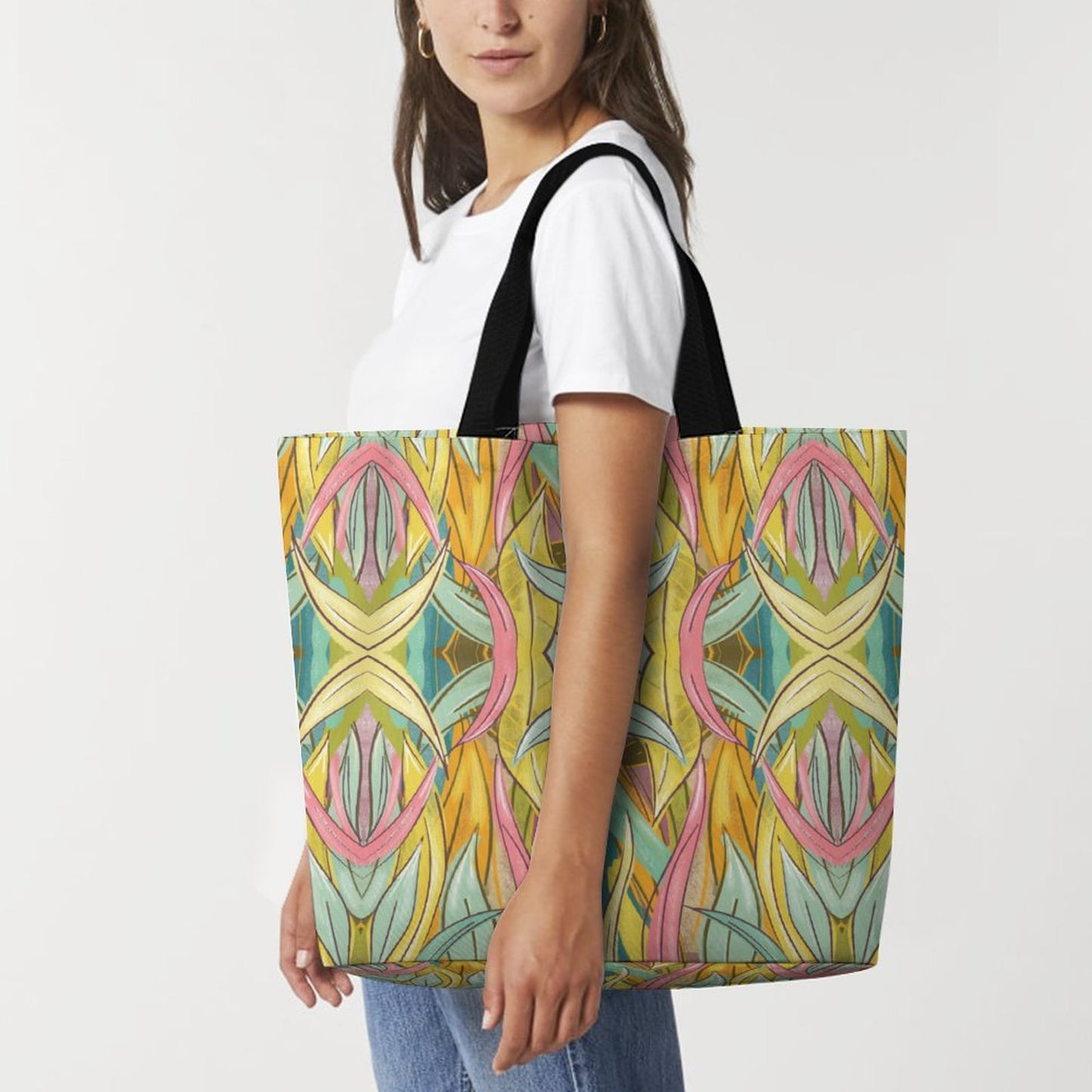 Large One Shoulder Shopping Bag