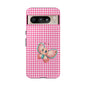 Cute Butterfly Phone Case, Tough Cases, Floral Phone Accessory, Gift for Her, Spring Fashion, Kids' Birthday Present, Pastel Aesthetic