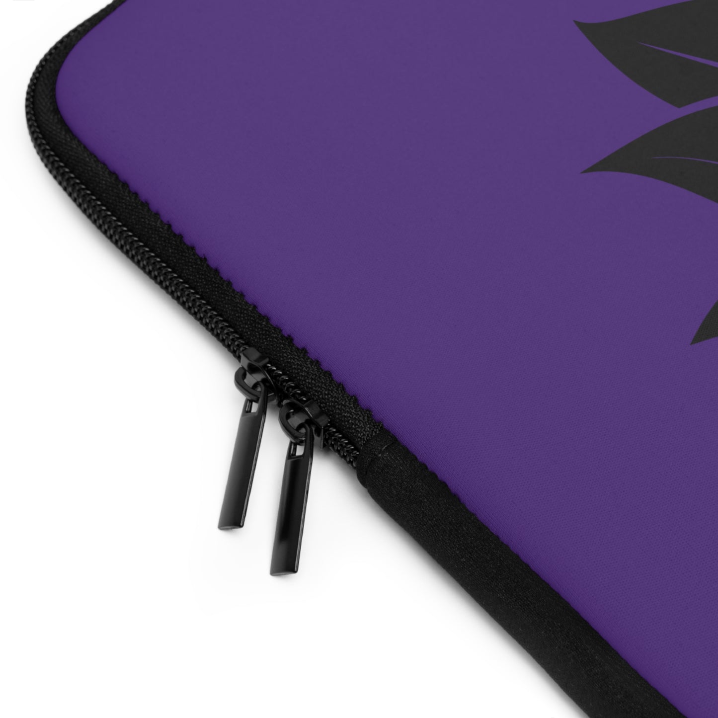 Inspirational Buddha Laptop Sleeve, Zen Tech Case, Yoga Gift, Student Supplies, Meditation Decor, Purple Lotus Design