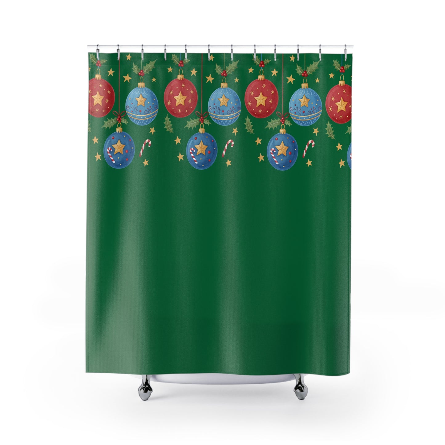 Festive Holiday Shower Curtains, Christmas Decor, Bathroom Accessories, Holiday Home Decor, Winter Vibes, Cheerful Gift Ideas
