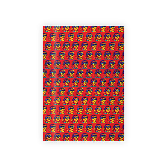 Vibrant Gift Wrapping Paper Roll, Colorful Gift Wrap for Birthdays, Holidays, Special Occasions, Party Decor, Festive Packaging