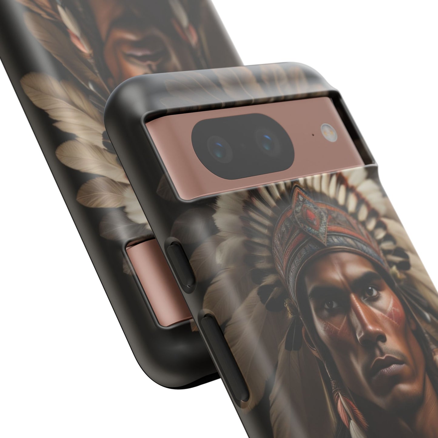 Native American Art Phone Case, Strong Culture Design, Unique Gift for Him or Her, Tough Cases, Customizable Protector, Tribal Style