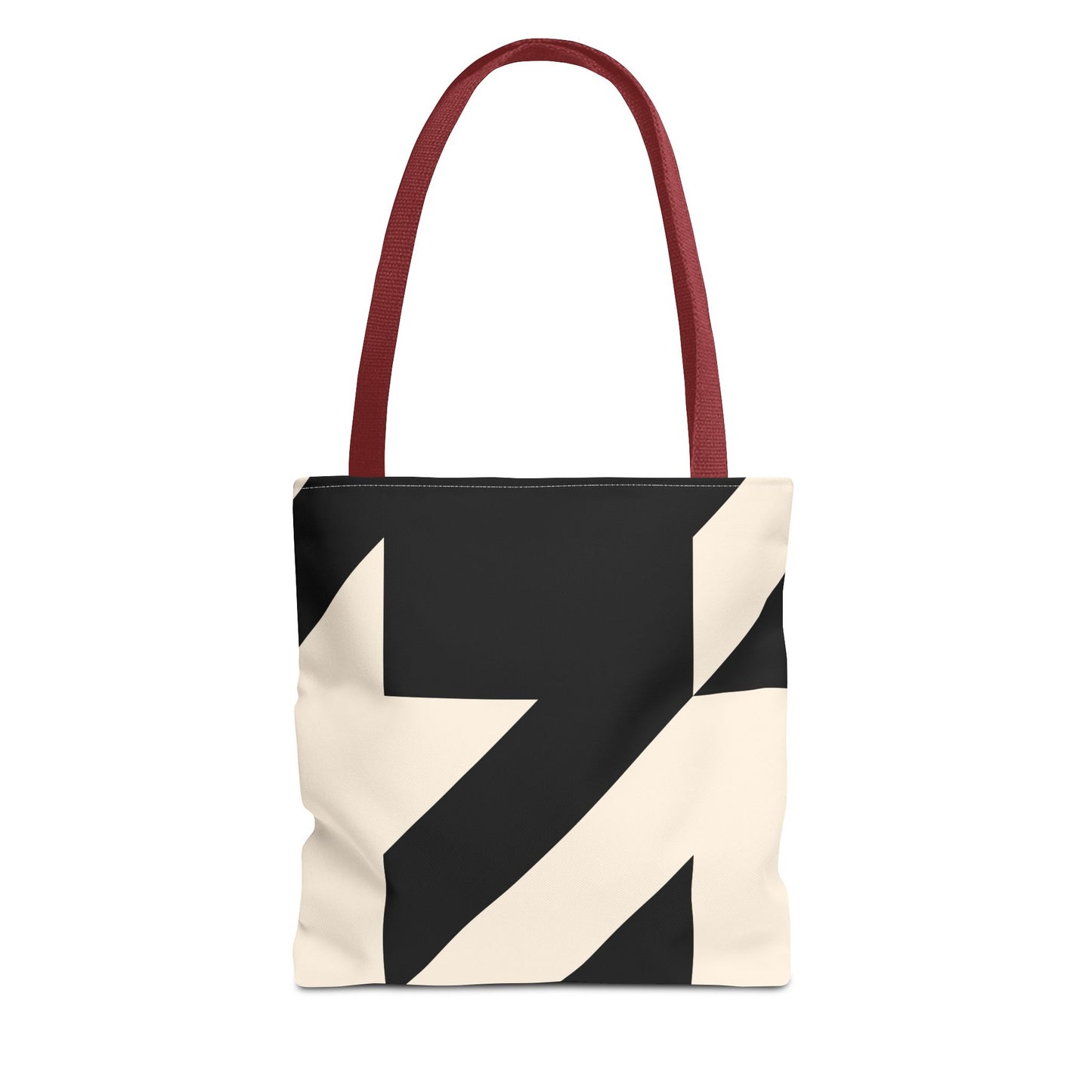 Chic Abstract Tote Bag, Stylish Travel Bag, Reusable Shopping Bag, Modern Design Bag, Fashionable Canvas Tote