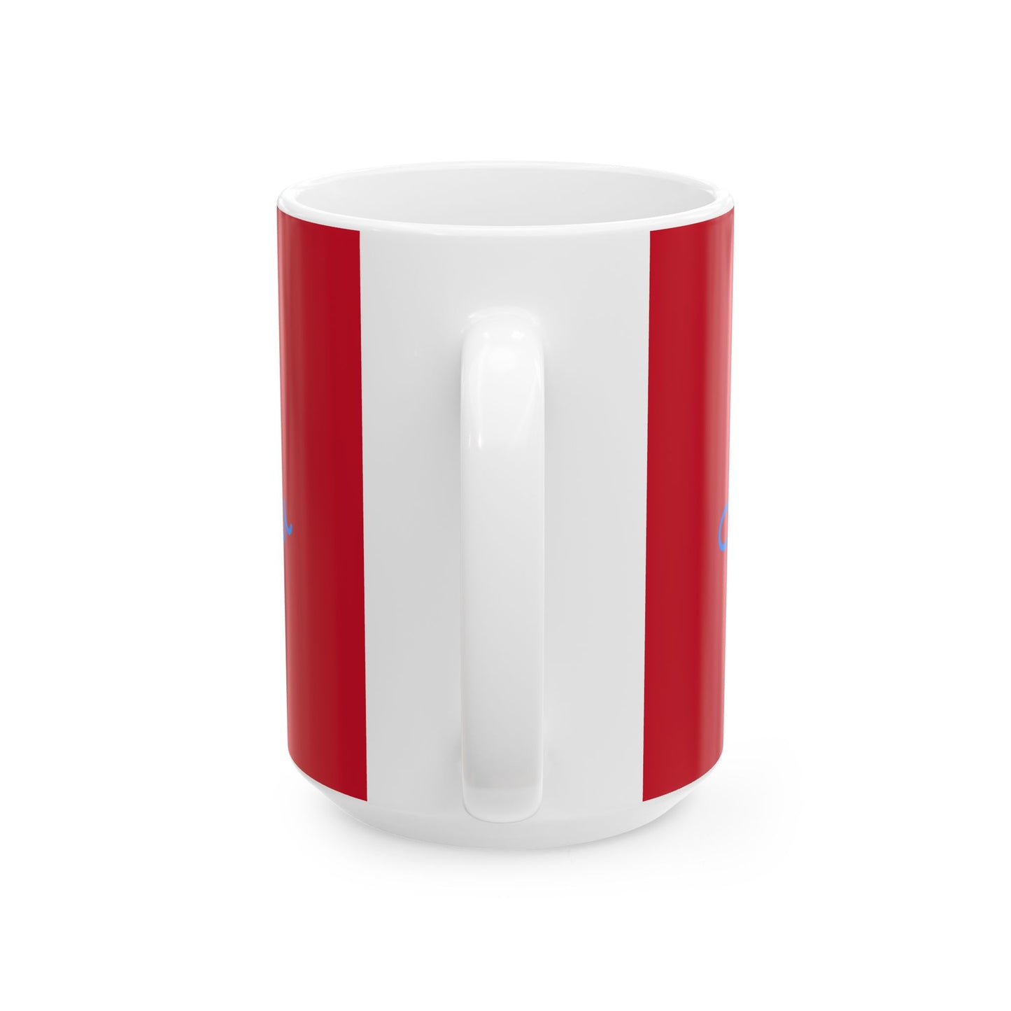 Festive Ceramic Mug - Holiday Gift, Coffee Cup, Let it Snow Design, Christmas Decor, Winter Celebration