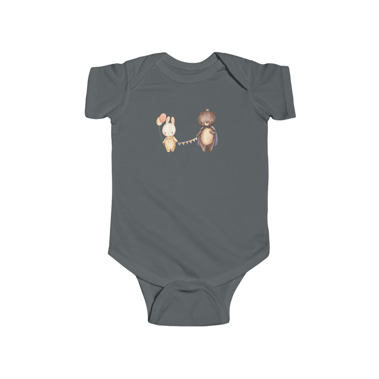 Adorable Animal Friends Baby Bodysuit, Cute Infant Onesie, Baby Shower Gift, Newborn Outfit, Children's Clothes, Toddler Apparel, [...]
