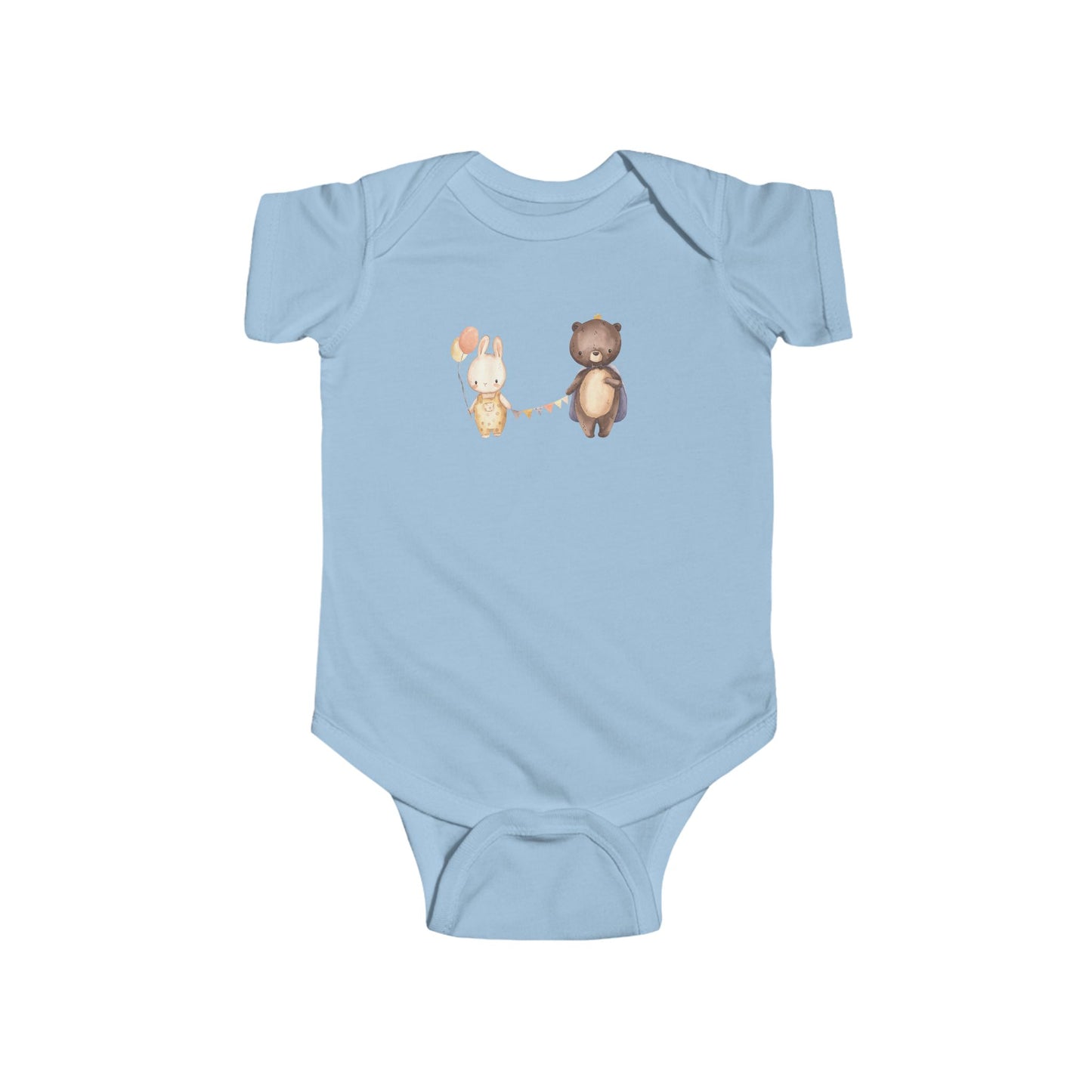Adorable Animal Friends Baby Bodysuit, Cute Infant Onesie, Baby Shower Gift, Newborn Outfit, Children's Clothes, Toddler Apparel, [...]
