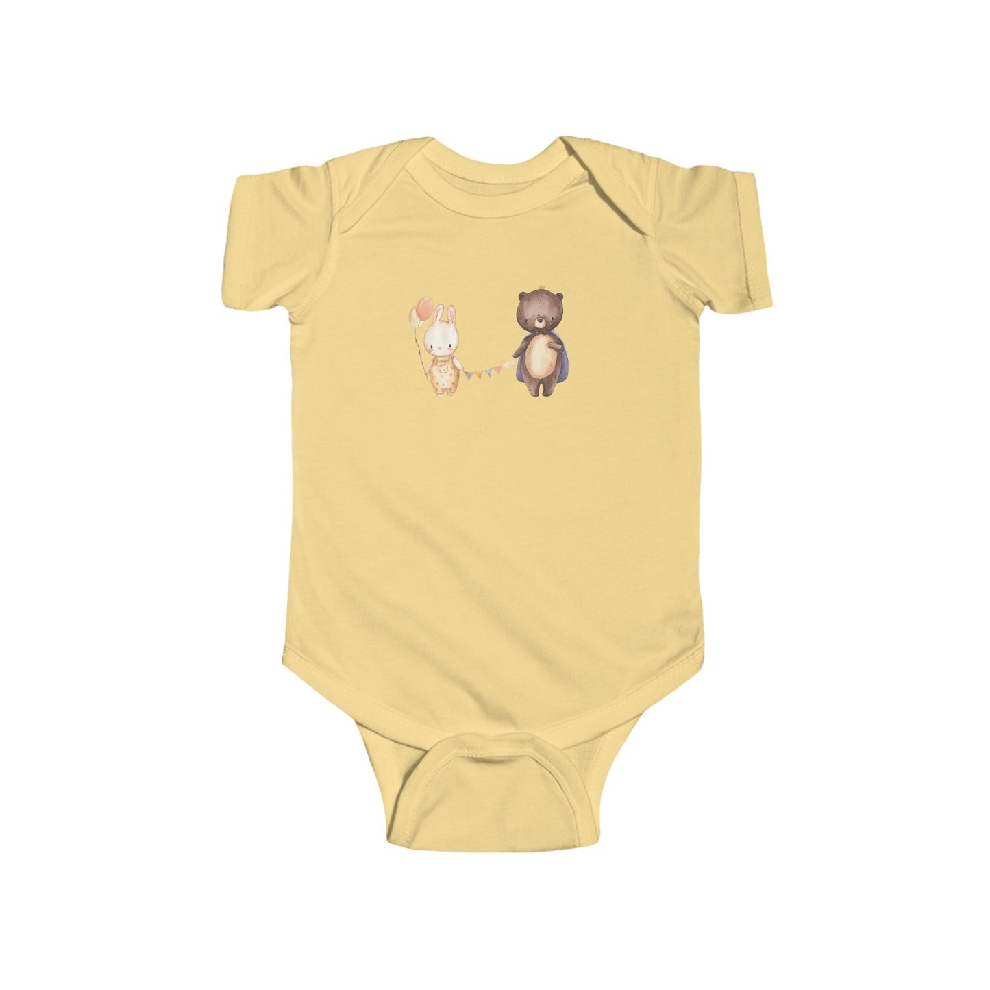 Adorable Animal Friends Baby Bodysuit, Cute Infant Onesie, Baby Shower Gift, Newborn Outfit, Children's Clothes, Toddler Apparel, [...]