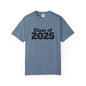 Class of 2025 Unisex Garment-Dyed T-Shirt, Graduation Gift, Back to School Tee